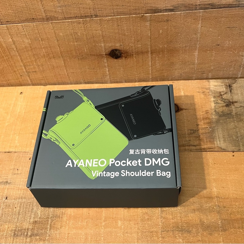 AYANEO Pocket DMG Handheld Game Vintage Shoulder Bag Green  NIB